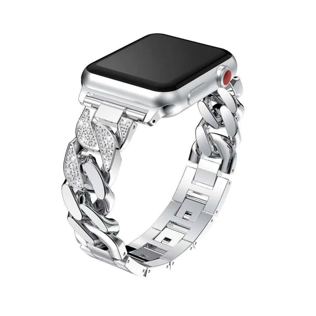 Sparkling Rhinestone Apple Watch Band